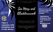 Load image into Gallery viewer, Mars Moon Seamoss and Bladderwrack Capsules